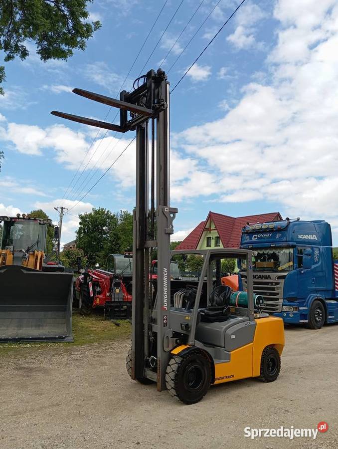WÓZEK WIDŁOWY JUNGHEINRICH TFG 435 Racławice