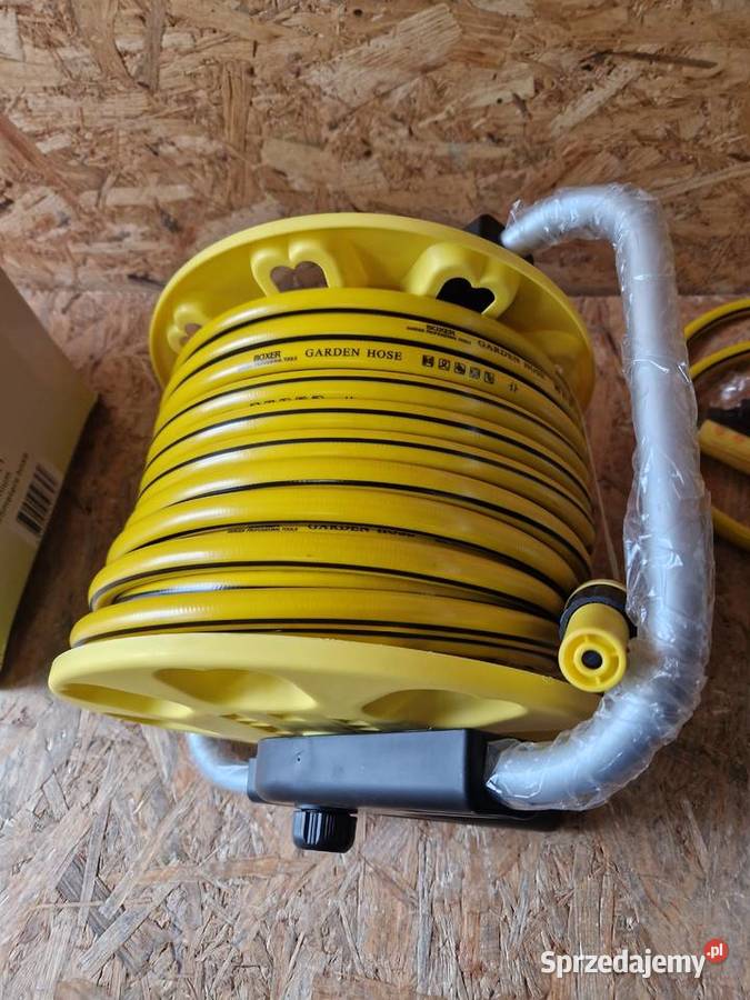 Wąż ogrodowy z wózkiem 12 34 35m BX3246 Głogowa