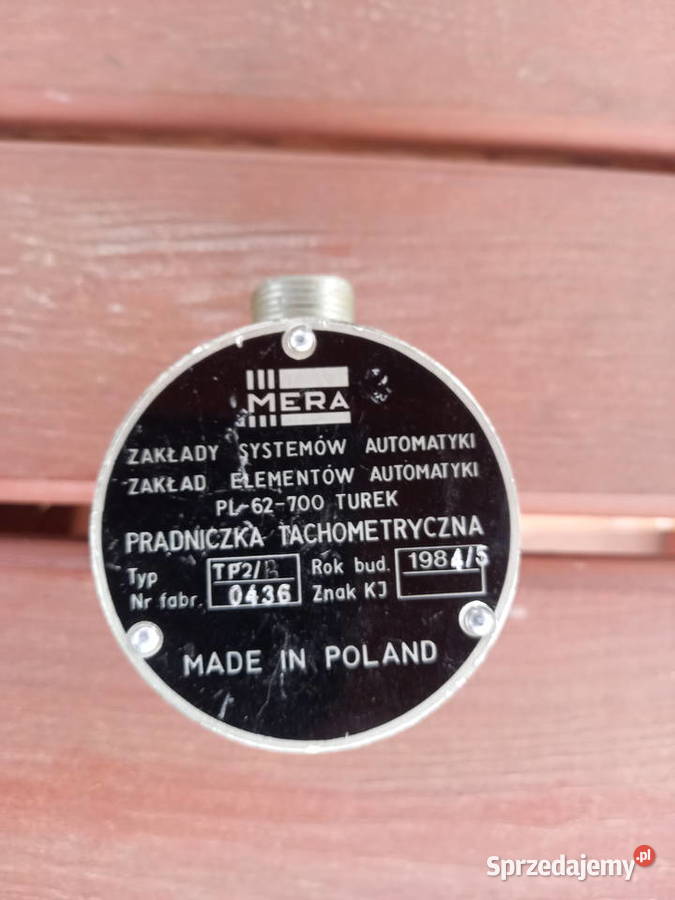 Pradniczka tachometryczna Sulechów