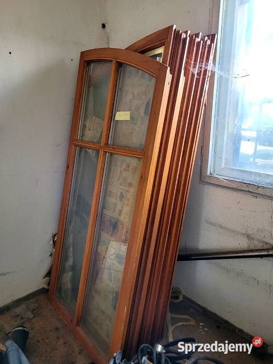 okno okna drewniane 197x213 dwuskrzydłowe 3 Turawa