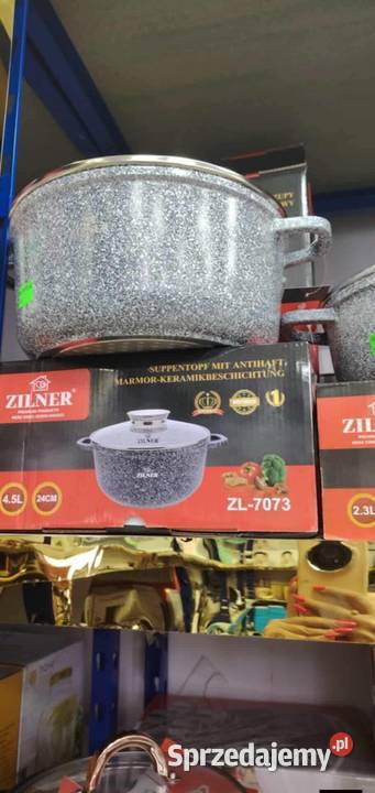 Szary garnek Warszawa sprzedam
