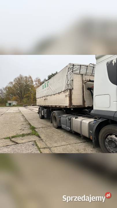 Naczepa 1oś przyczepa wywrotka z wydmuchem do Warszawa