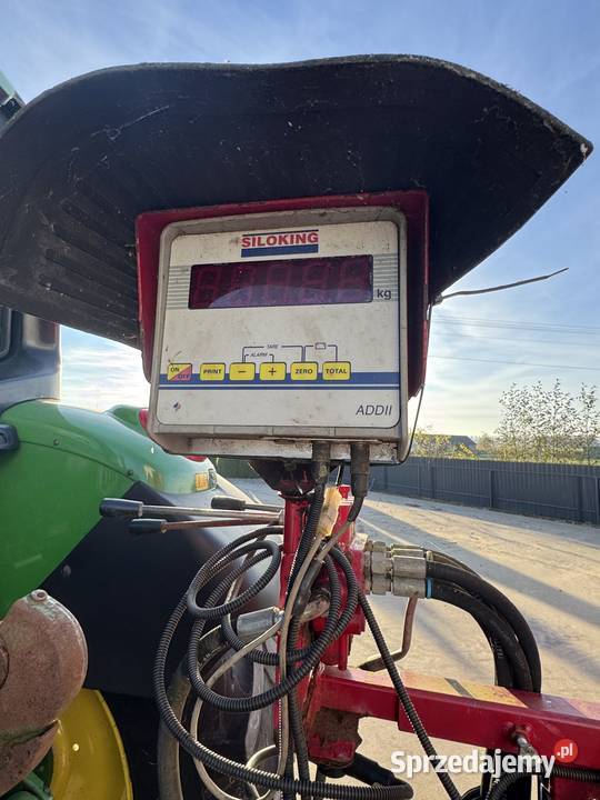 Wóz paszowy Siloking 8m3 2001r mazowieckie Lubowidz sprzedam