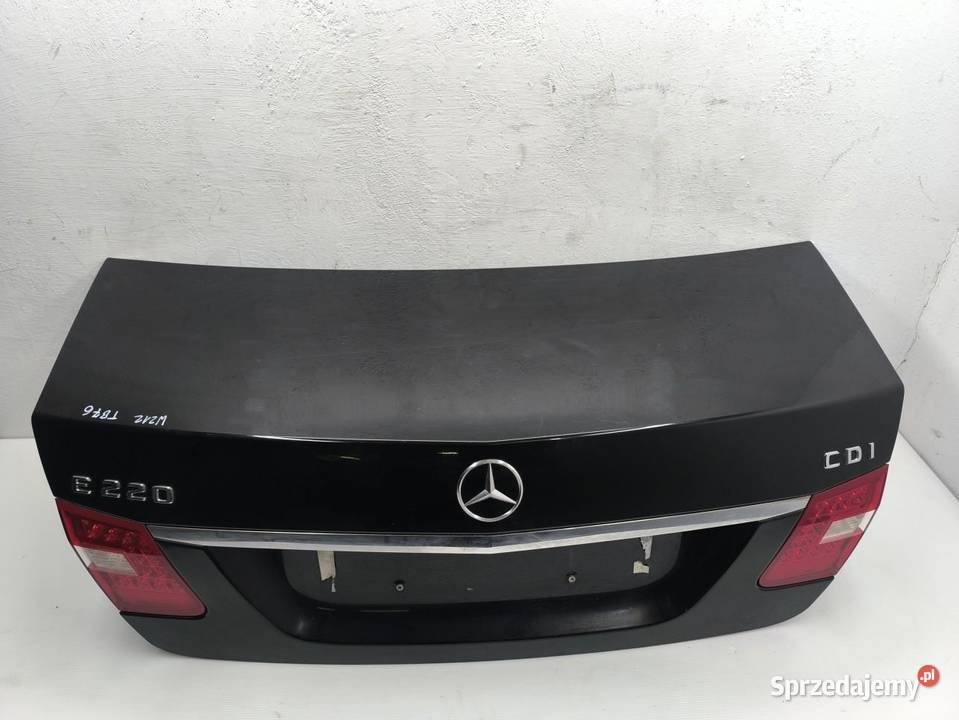 KLAPA BAGAŻNIKA MERCEDES ECLASA W212 sprzedam