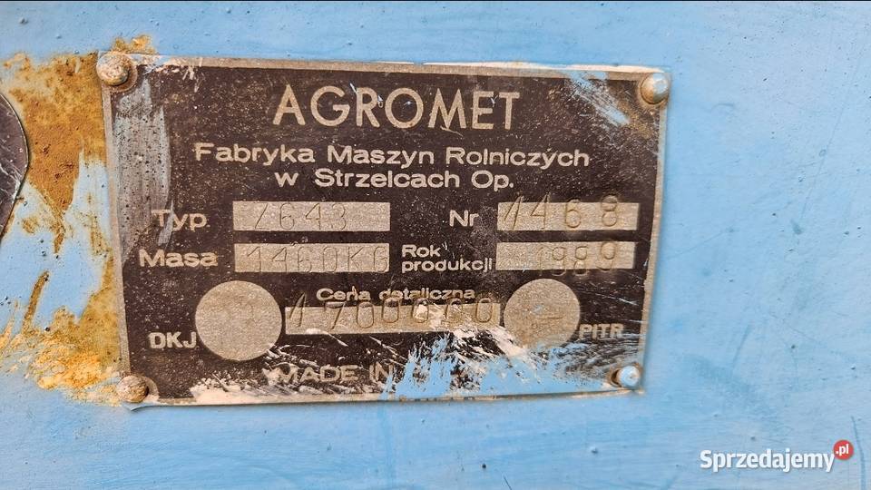 Kombajn bolko do cebuli do ziemniaków z643 Kraków