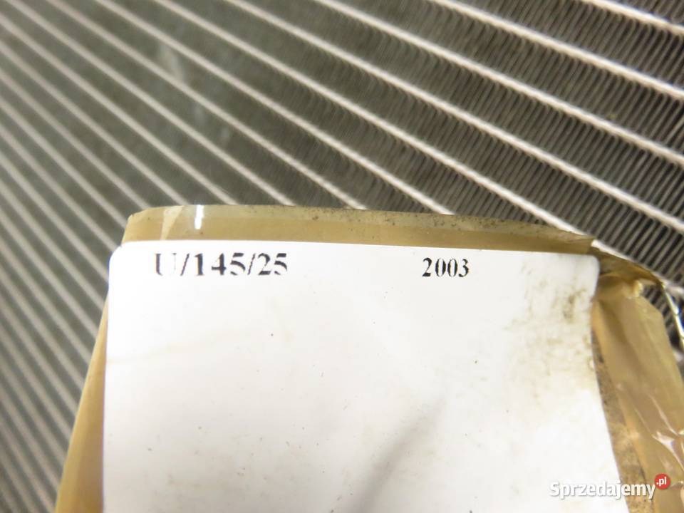 CHŁODNICA WODY MITSUBISHI OUTLANDER I 20 Chłodnie wody małopolskie