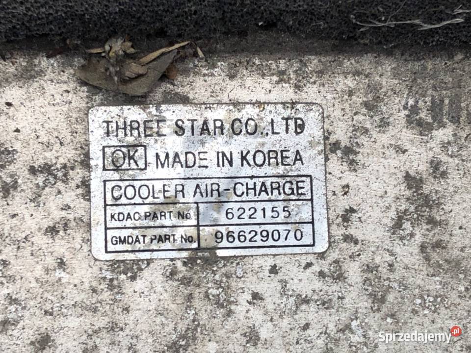 INTERCOOLER OPEL ANTARA A 96629070 20 150 sprzedam
