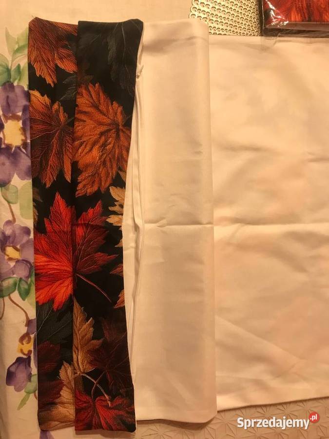 Pokrowce dekoracyjne na poduszki z zamkiem Dom i Ogród