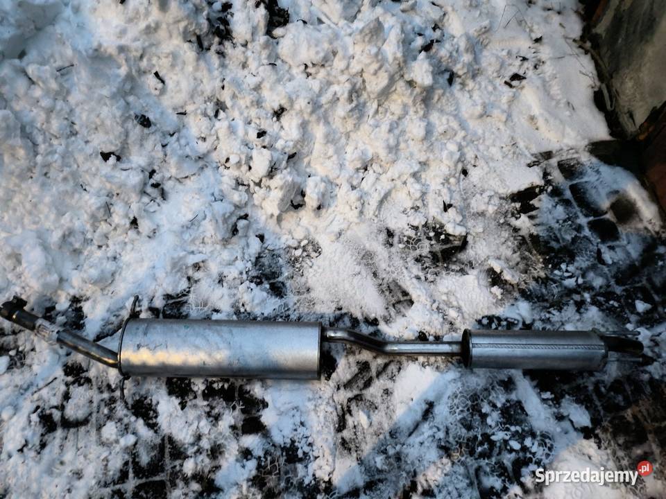 Tłumiki układ wydechowy Fiat Multipla 19 jtd