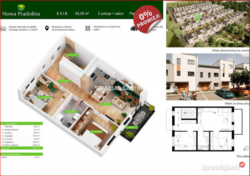 sprzedaży mieszkania Tarnów Skrzyszowska 6205m2 małopolskie sprzedam