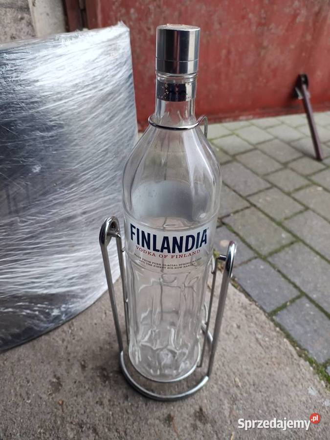 Butelka 3L alkoholu Finlandia Kołyska Legnica