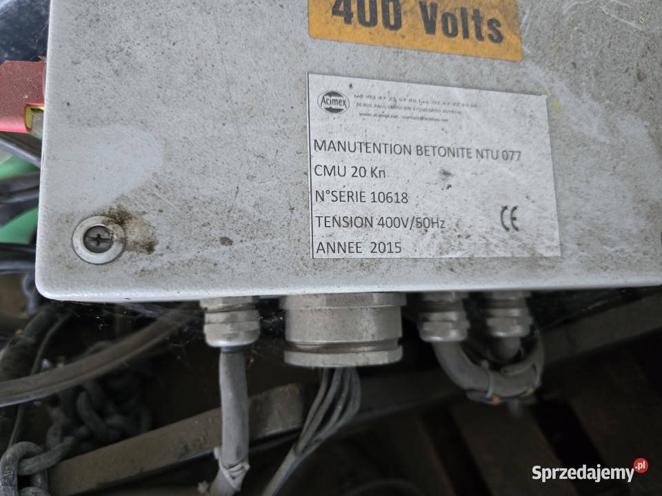 Wciągarka warsztatowa do suwnicy podwójna STAHL Baliki