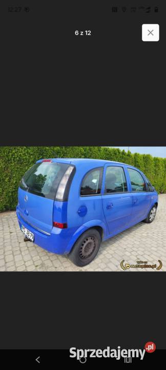 Opel Meriva A Lift 14 90 części osobowe Witkowo