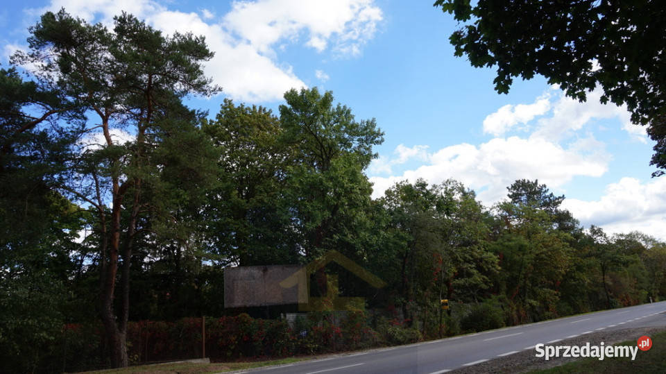 Działka budowlana w Józefowie asfalt Józefów
