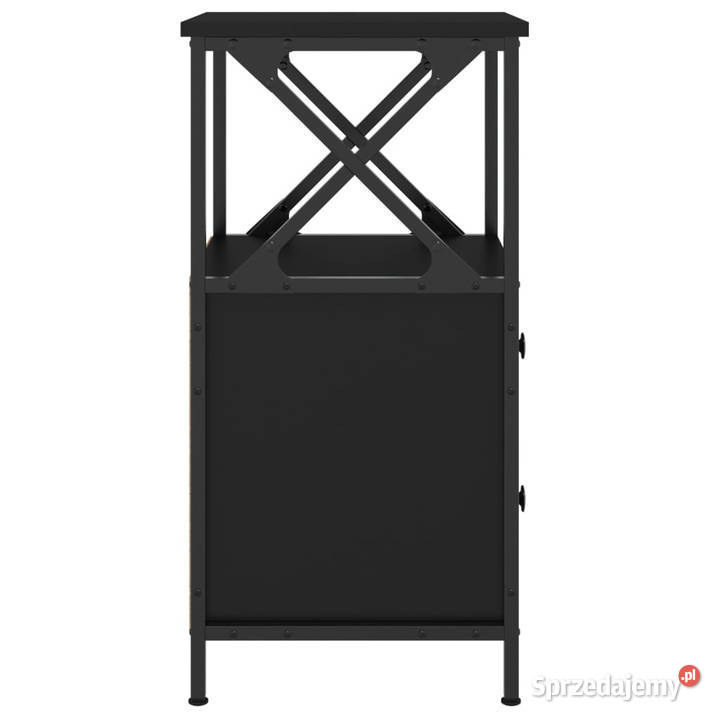 Szafka nocna czarna 34x355x70 materiał sprzedam
