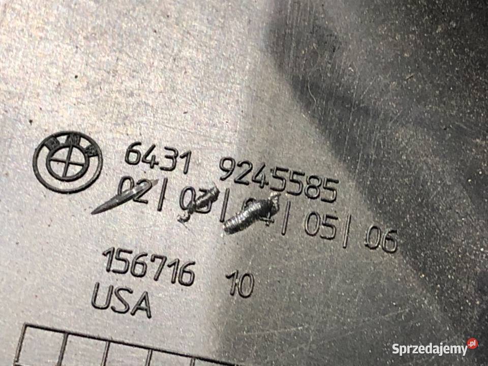 KIEROWNICA WLOT POWIETRZA BMW F16 9245585 30 313