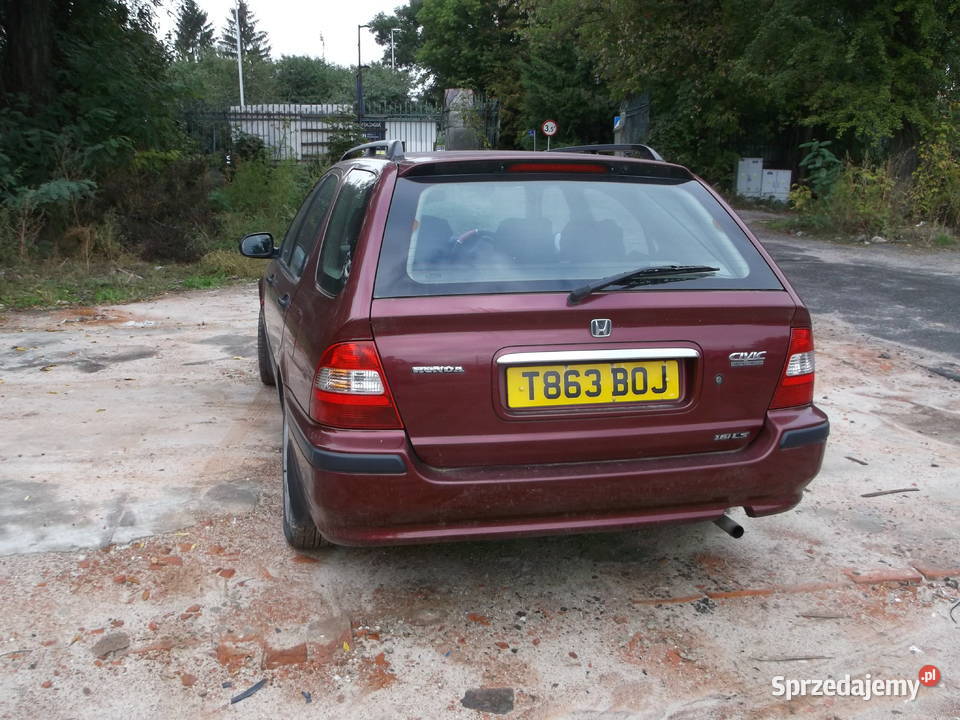 honda CIVIC 16 99r części z tego auta