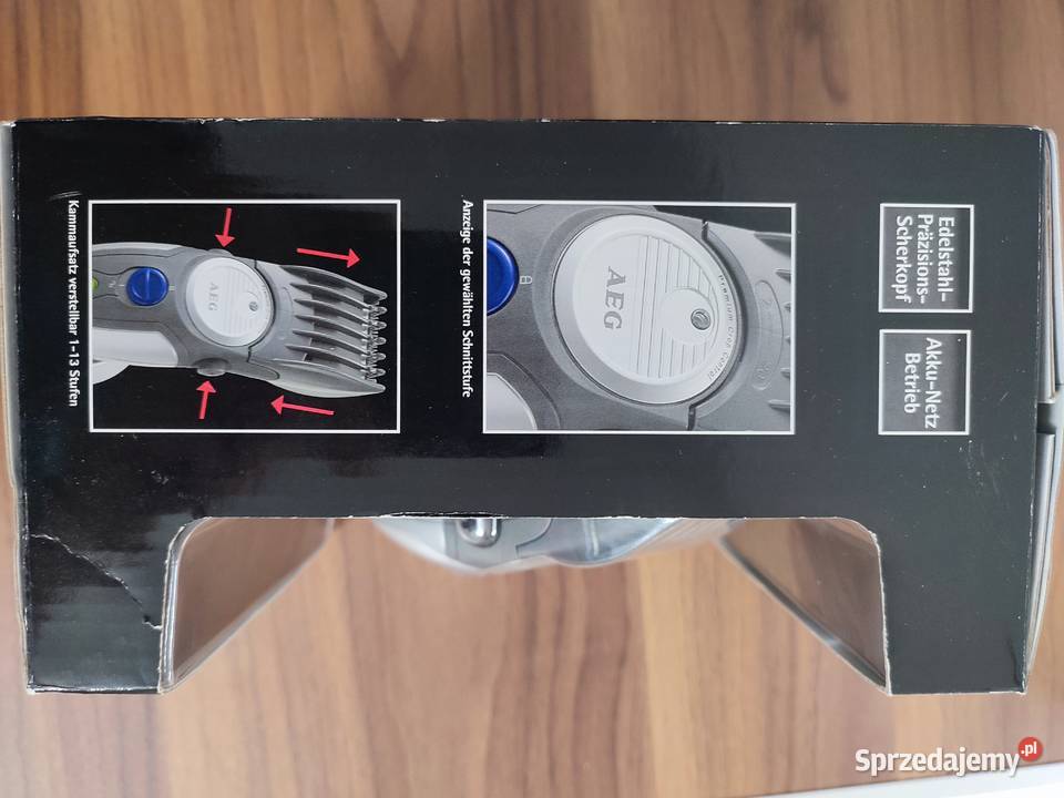 maszynka do strzyżenia AEG HSMR5550 Kosmetyka i fryzjerstwo Myszków sprzedam