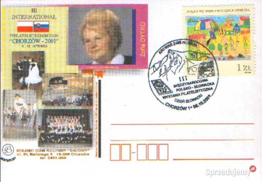 Kart okol M W Fil Polsko Słowaka 2001 Gliwice