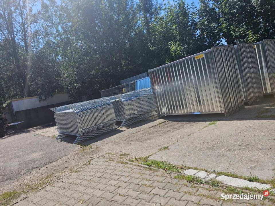 Ogrodzenie budowlane Opole pełne RAL Niebieski sprzedam