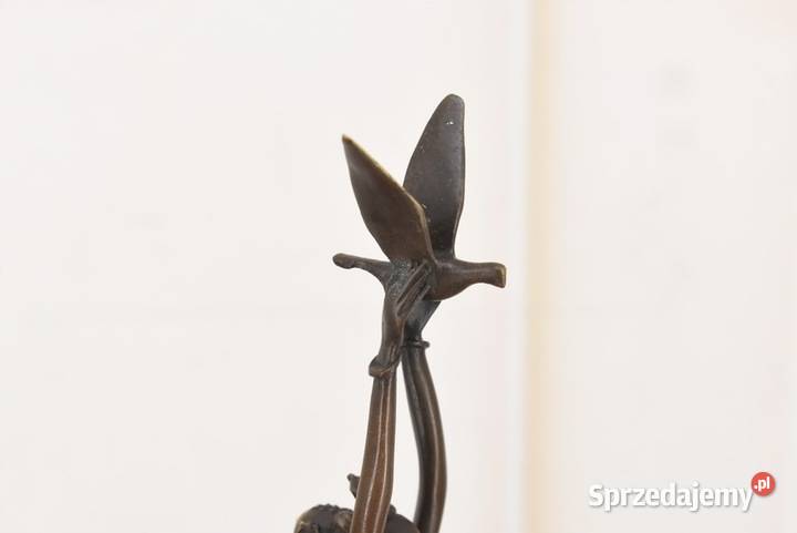 Kobieta w Sukni Z Gołębiem Brąz Wielka Figura z Kraków sprzedam