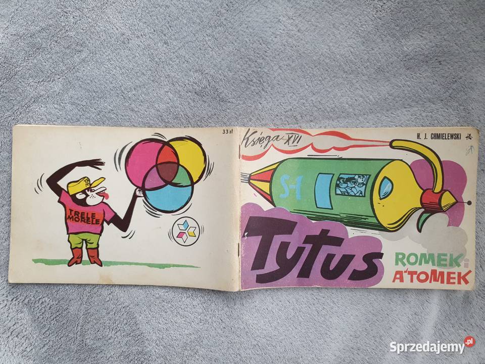 Tytus Romek i ATomek księga XVI wyd1 1981 Gdynia