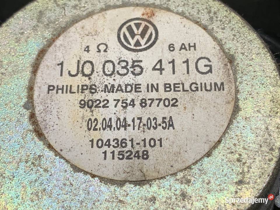 GŁOŚNIKI KOMPLET SEAT ALTEA 1J0035411G Minivan