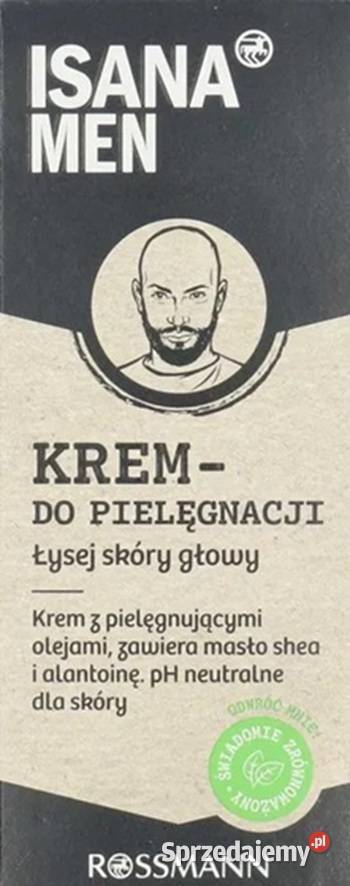KREM do pielęgnacji łysej skóry głowy opolskie Wołczyn