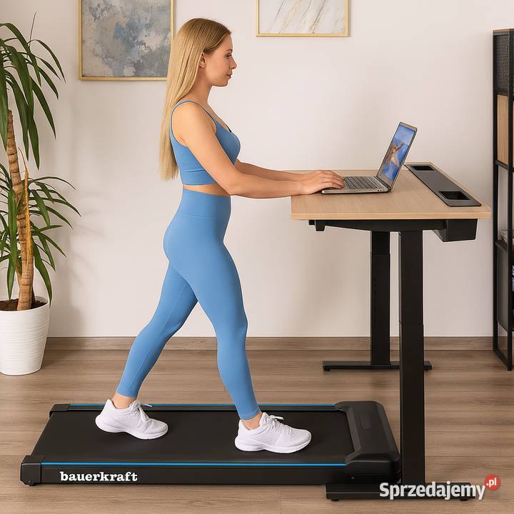 Bieżnia domowa elektryczna domowa Bauerkraft Poznań sprzedam