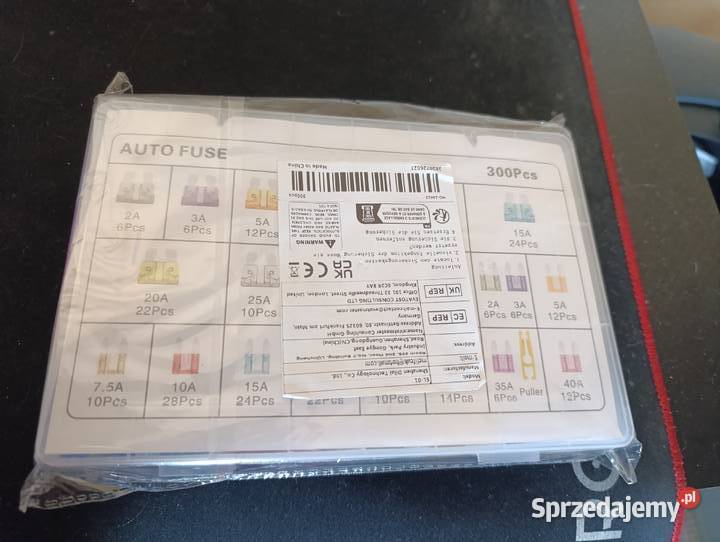 Zestaw bezpieczników samochodowych Chełmno