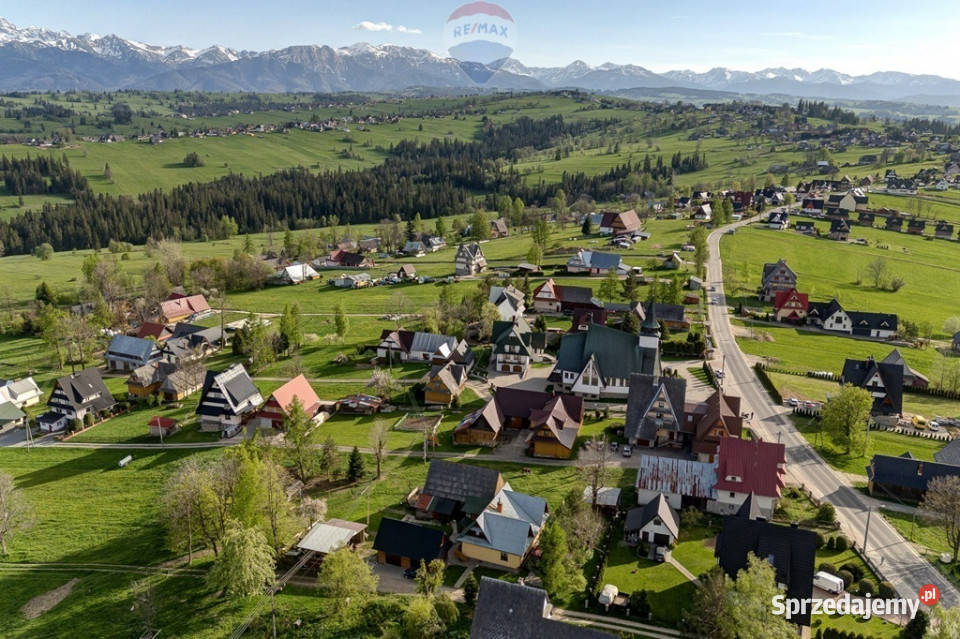 Dom z widokiem na Tatry z projektem rozbudowy małopolskie Bańska Wyżna