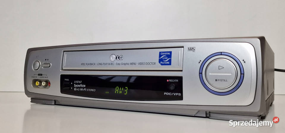 Video magnetowid LG 6 head LV 2767 LV2767 Międzychód