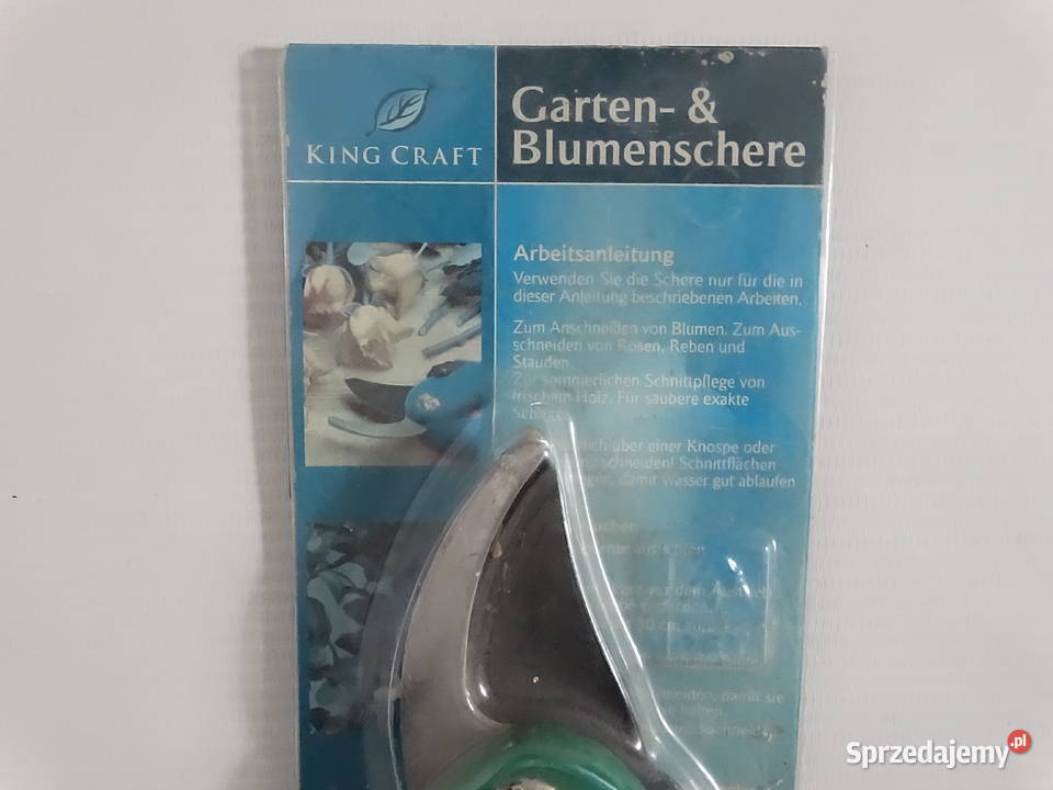 Solidne Nożyce Ogrodowe Sekator King Craft Nowe Biłgoraj sprzedam