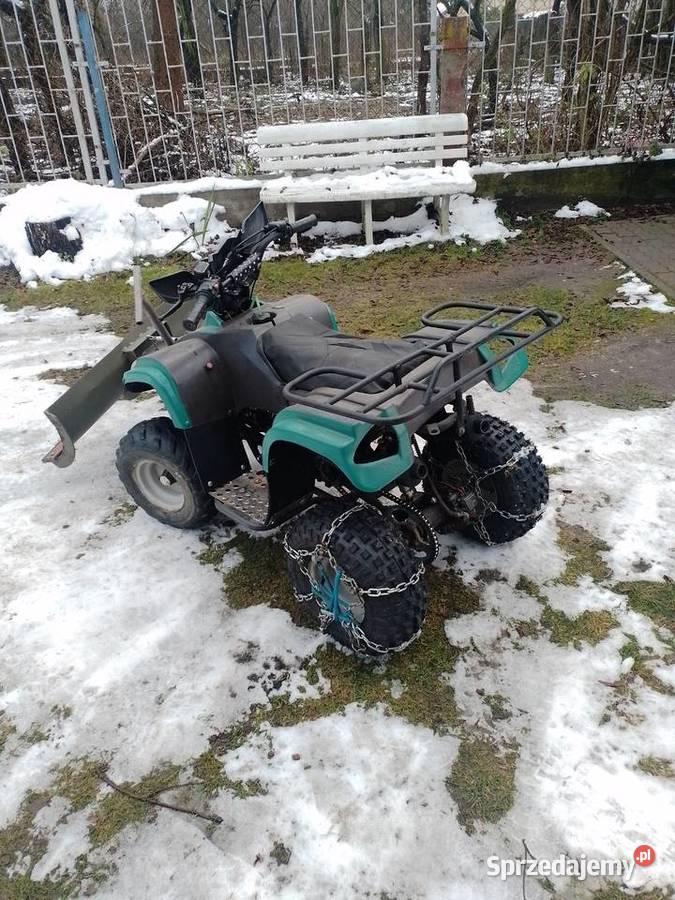 Sprzedam quada z pługiem Ogrodzieniec