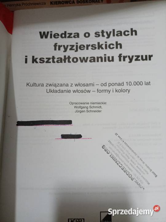 Podręczniki fryzjerstwo książki Warszawa księgarnia Praga
