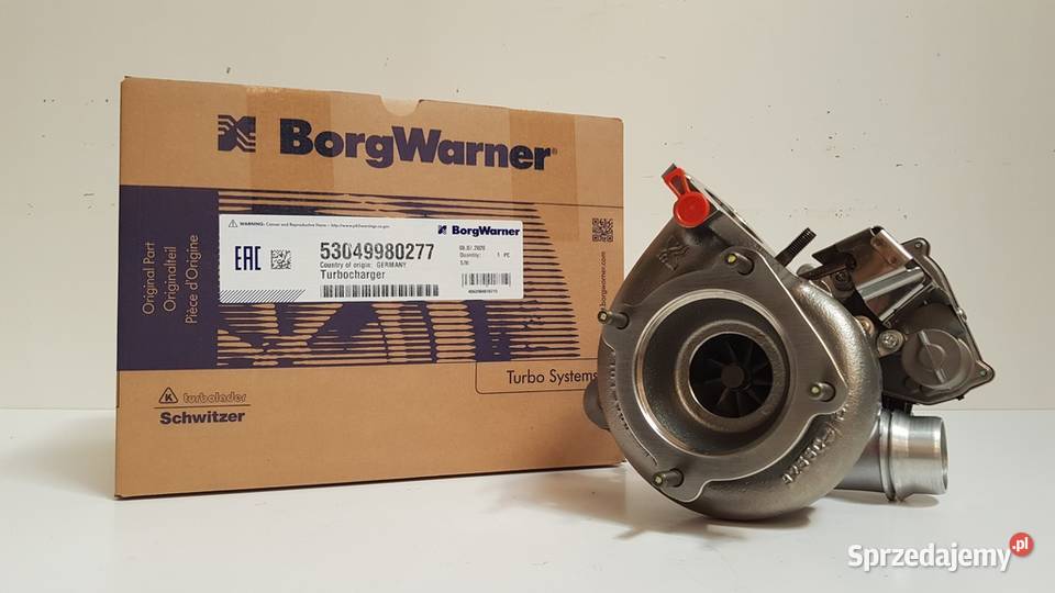 Nowa turbosprężarka BorgWarner 53049980335 Motoryzacja sprzedam