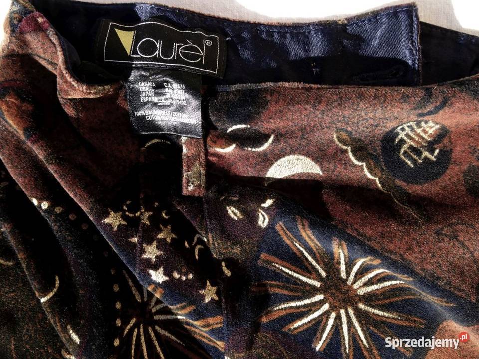 LAUREL spódnica ołówkowa aksamit 34 36 małopolskie