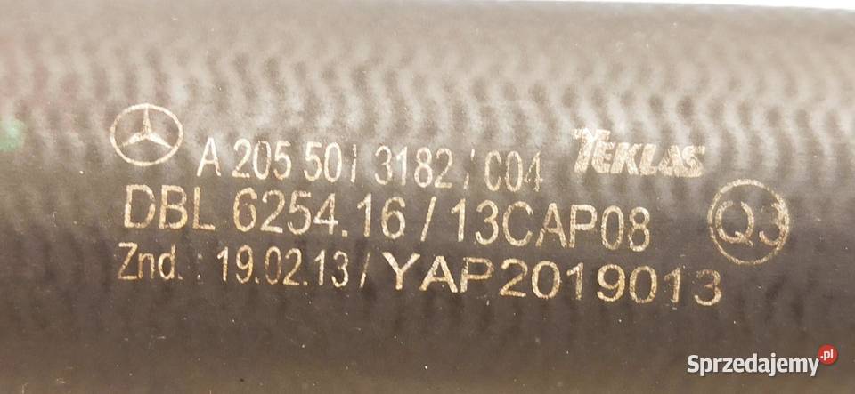 MERCEDES W205 RURA PRZEWÓD WODY A2055013182 dolnośląskie