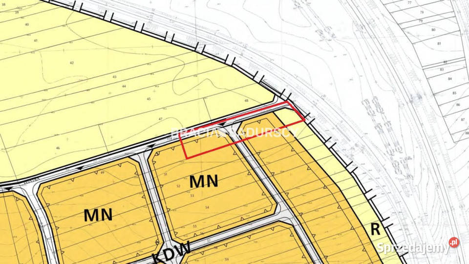 Działka Kraków 3120m2 małopolskie