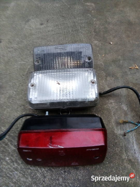 lampy cofania i przeciwmgielna z czasów PRL Leszno