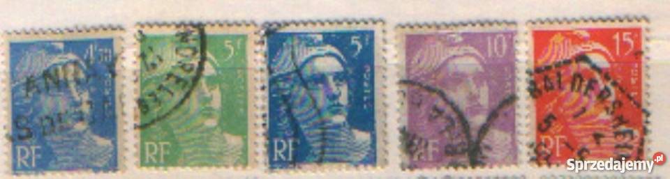 Zn Francja Mi 797 9 800 3 5 kas 1947 Gliwice