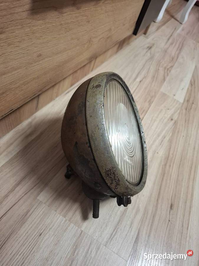 Lampa samochodowa Bosch zabytkowa lata 30