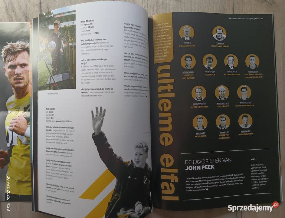 Katalog i program meczowy NAC Breda Wronki sprzedam