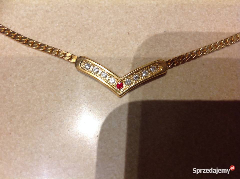 Złoty Choker Naszyjnik Dla kobiet sprzedam