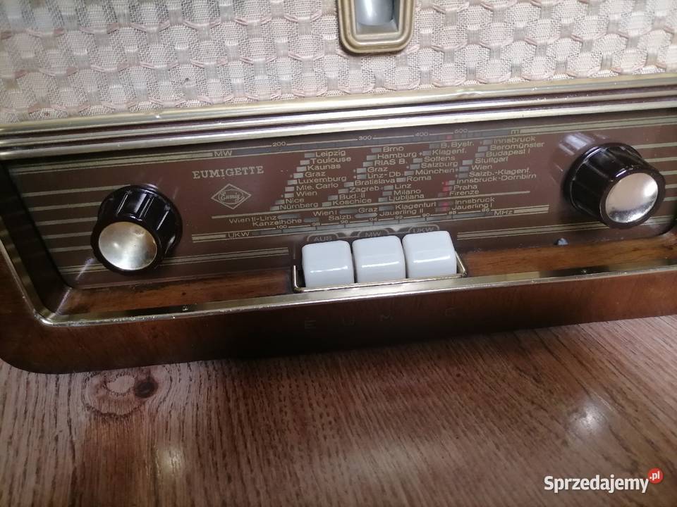 Stare Radio lampowe z lat 50 tych małopolskie