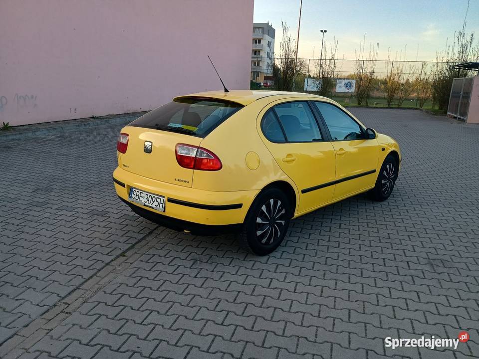 Seat Leon benzyna 16 SR 2003 roku 1600cm3 Seat dolnośląskie Oleśnica