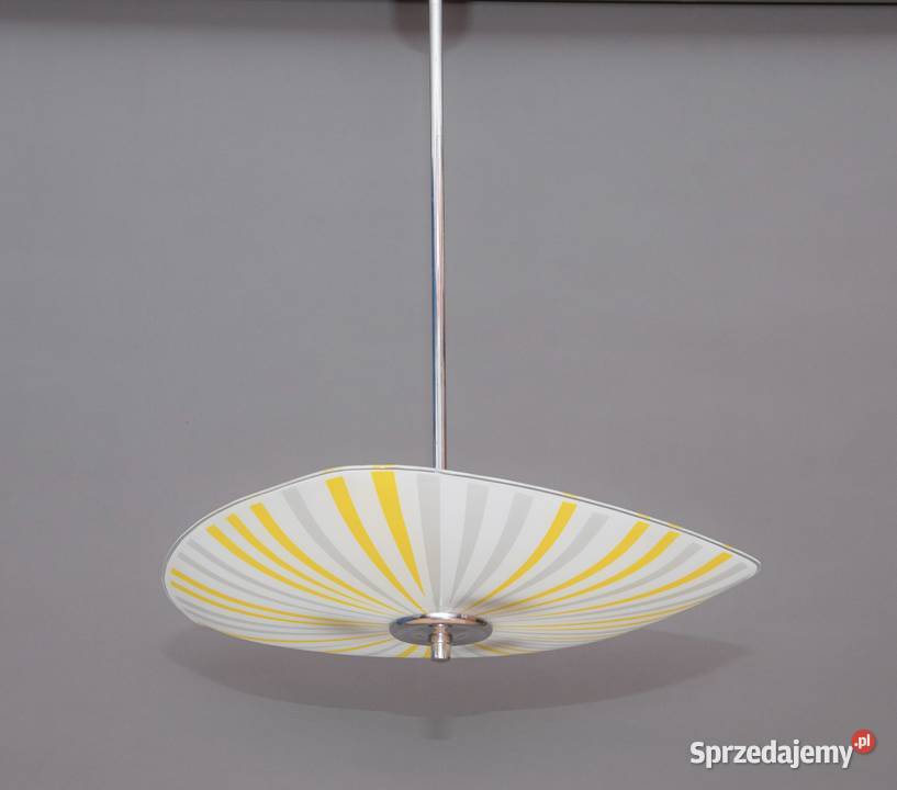 Lampa Look PopArt MidCentury Vintage PRL Napako Oświetlenie śląskie Dąbrowa Górnicza