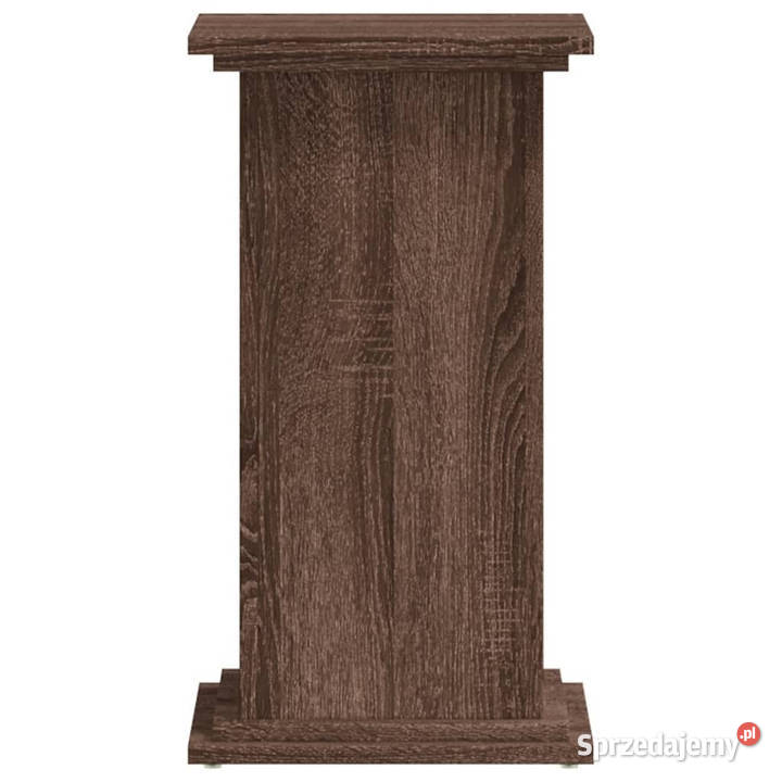 Stojak na rośliny brązowy dąb 33x33x60 WM852966 Warszawa