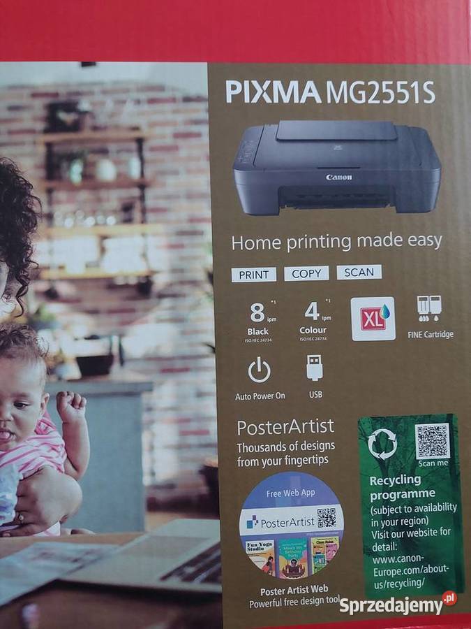 Urządzenie wielofunkcyjne CANON Pixma MG2551S