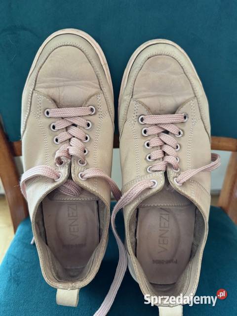 Buty damskie Venezia 37 różowe ze skóry Częstochowa